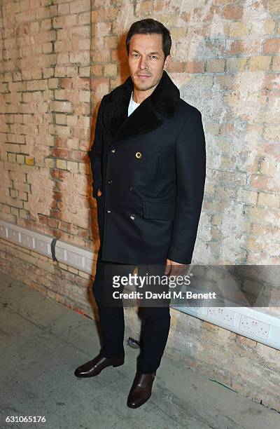Paul Sculfor attends the TOPMAN DESIGN show during London Fashion Week Men's January 2017 collections at the Topman Show Space on January 6, 2017 in...