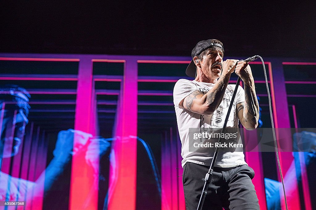 Red Hot Chili Peppers Perform At AT&T Center