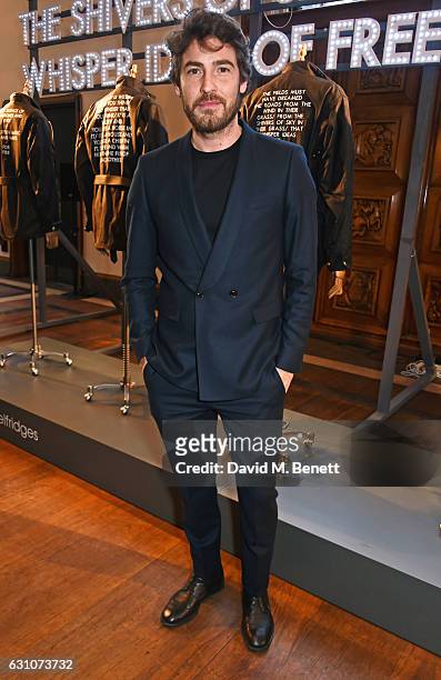 Robert Konjic attends the Barbour International presentation during London Fashion Week Men's January 2017 collections at RIBA on January 6, 2017 in...
