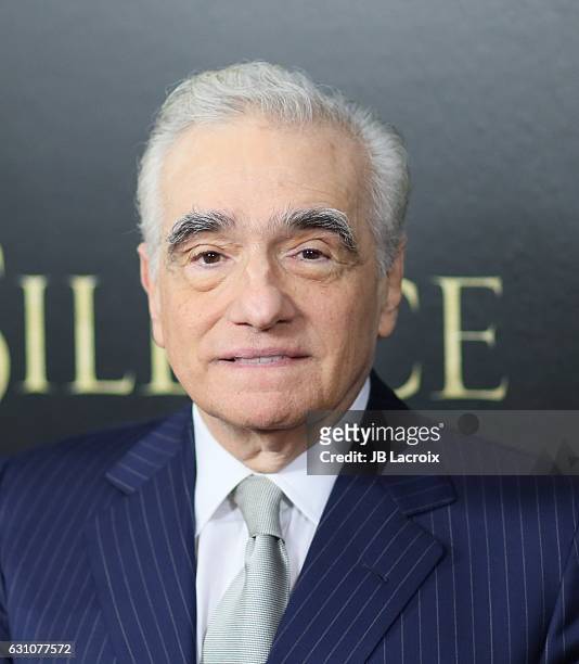 Martin Scorsese attends the premiere of Paramount Pictures' 'Silence' on January 5, 2017 in Los Angeles, California.