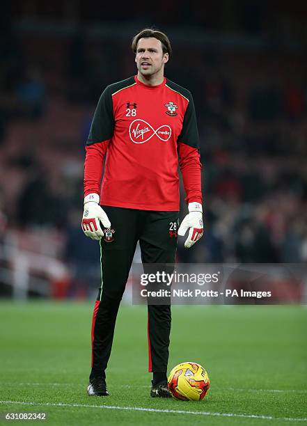 Southampton goalkeeper Stuart Taylor