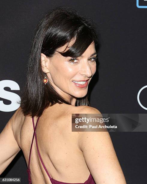 Actress Perrey Reeves attends the premiere of "Sleepless" at the Regal LA Live Stadium 14 on January 5, 2017 in Los Angeles, California.