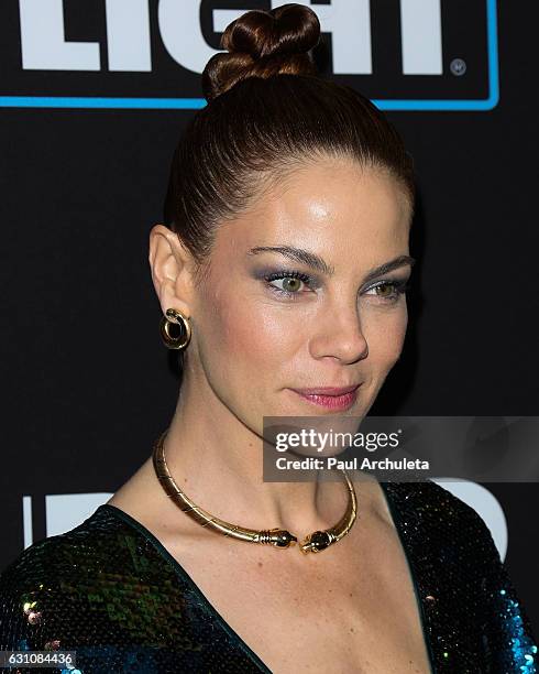 Actress Michelle Monaghan attends the premiere of "Sleepless" at the Regal LA Live Stadium 14 on January 5, 2017 in Los Angeles, California.