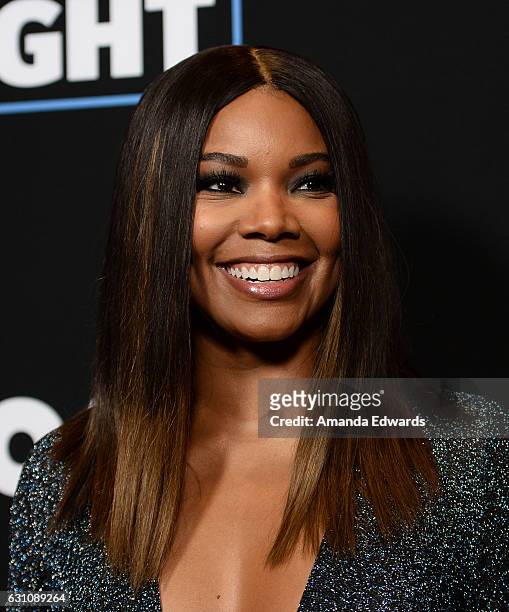 Actress Gabrielle Union arrives at the premiere of Open Road Films' "Sleepless" at the Regal LA Live Stadium 14 on January 5, 2017 in Los Angeles,...