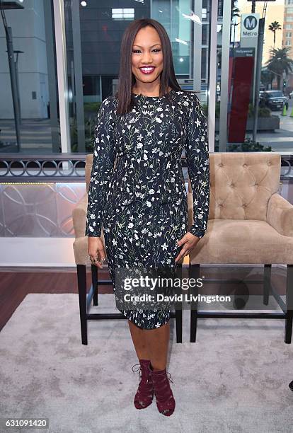 Actress/host Garcelle Beauvais poses at Hollywood Today Live at W Hollywood on January 6, 2017 in Hollywood, California.