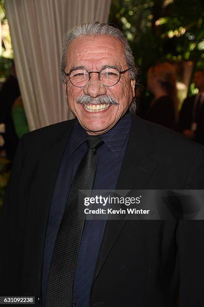 Actor Edward James Olmos attends the 17th annual AFI Awards at Four Seasons Los Angeles at Beverly Hills on January 6, 2017 in Los Angeles,...