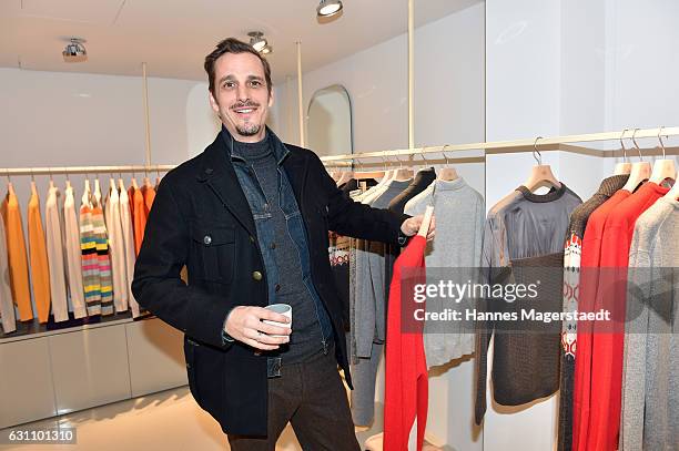 Actor Max von Thun during the Allude store opening on January 6, 2017 in Kitzbuehel, Austria.