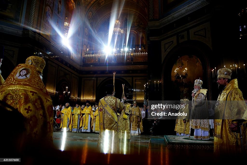 Orthodox Christmas in Moscow