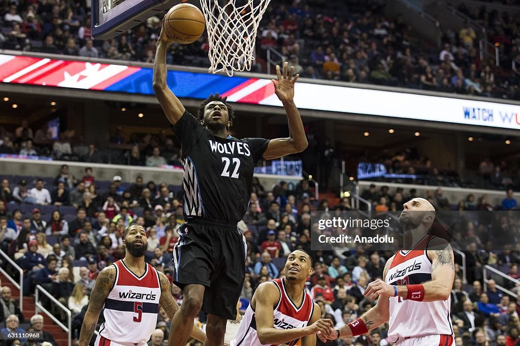 Washington Wizards vs Minnesota Timberwolves