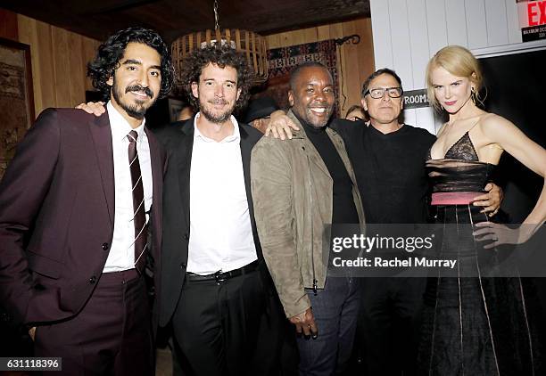 Actor Dev Patel, "LION" Director Garth Davis, host Lee Daniels, host David O'Russell, and actress Nicole Kidman attend a special screening and...