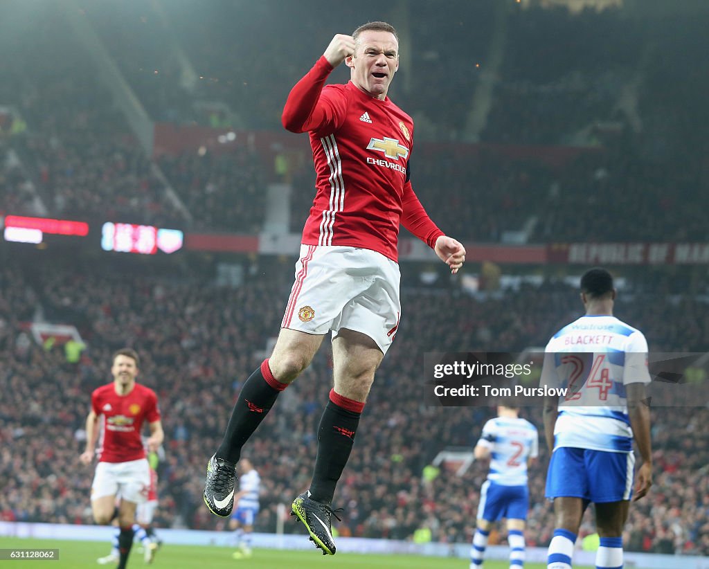 Manchester United v Reading - The Emirates FA Cup Third Round