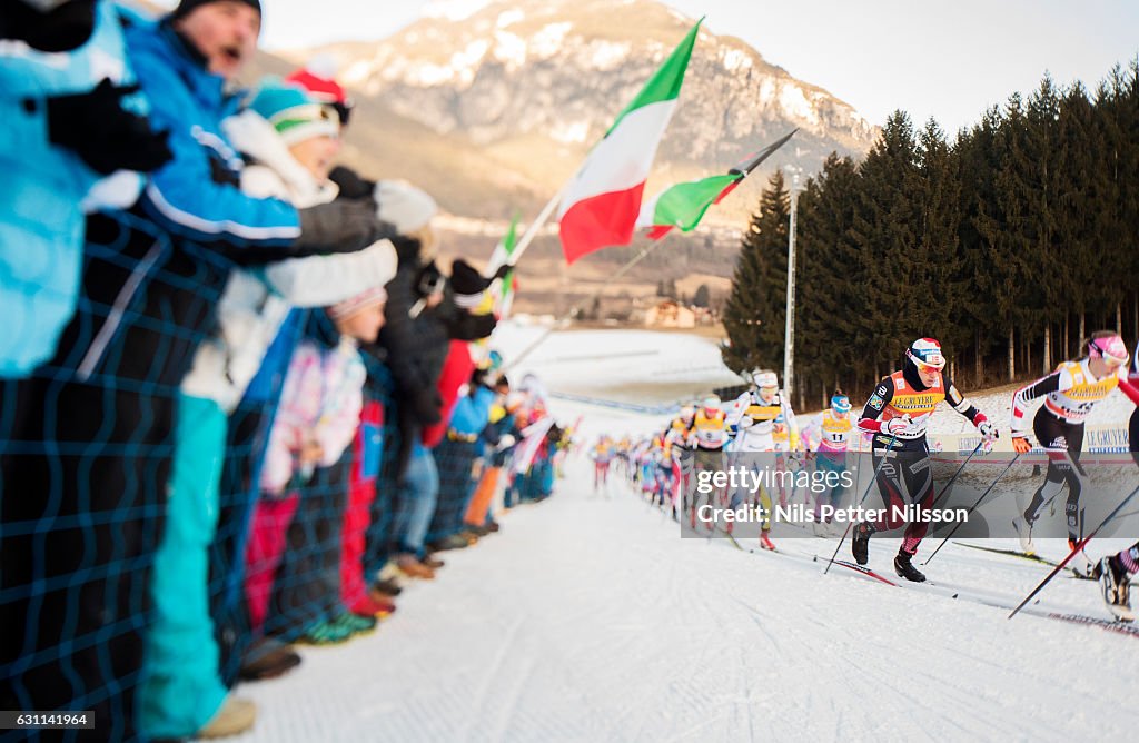 FIS Tour De Ski Val Di Fiemme - Women's 10 km C Mass Start