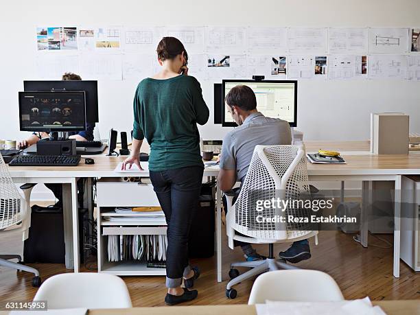 Desk Back View Photos and Premium High Res Pictures - Getty Images