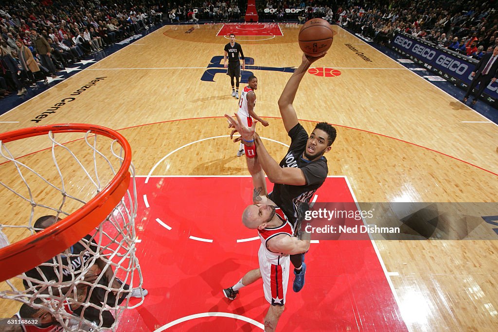 Minnesota Timberwolves v Washington Wizards