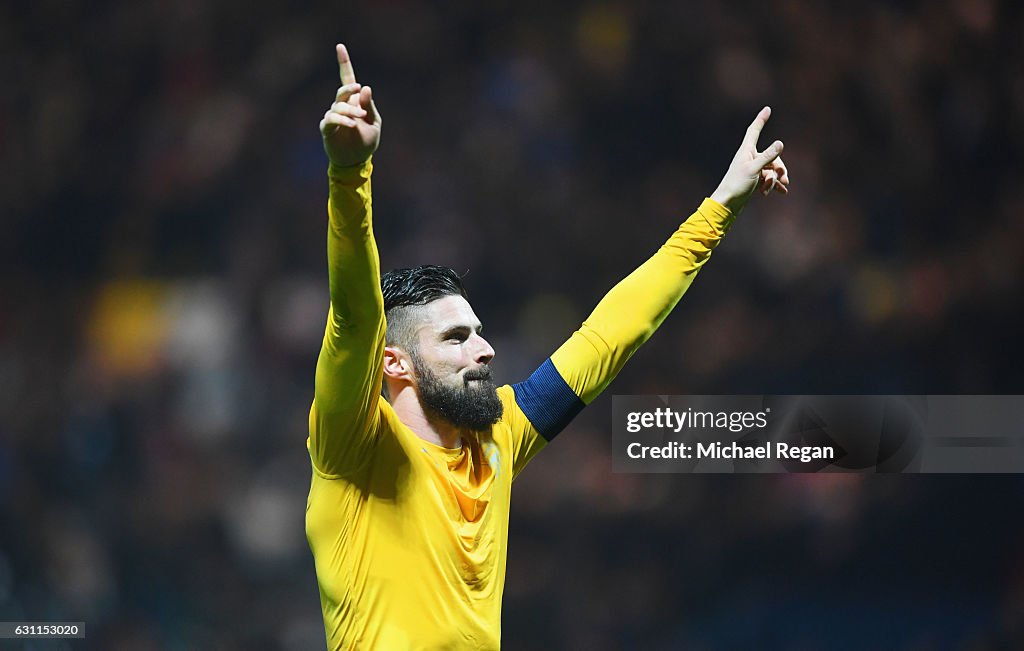 Preston North End v Arsenal - The Emirates FA Cup Third Round