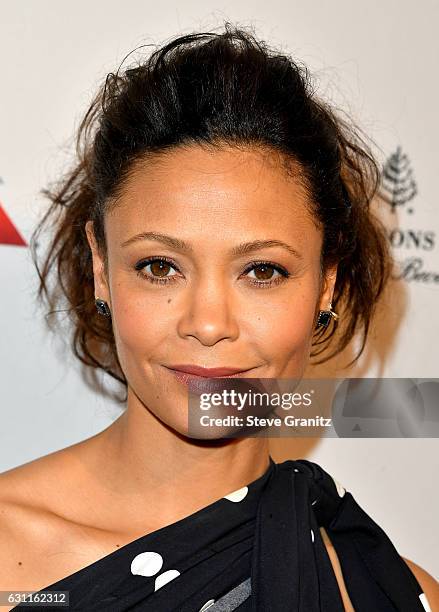 Actress Thandie Newton attends The BAFTA Tea Party at Four Seasons Hotel Los Angeles at Beverly Hills on January 7, 2017 in Los Angeles, California.