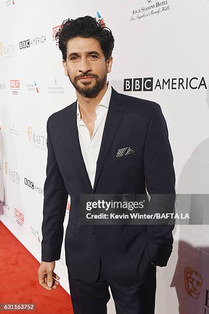 Actor Raza Jaffrey attends The BAFTA Tea Party at Four Seasons Hotel Los Angeles at Beverly Hills on January 7, 2017 in Los Angeles, California.