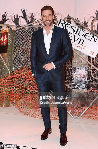 Actor William Levy attends a photo call for "Resident Evil: The Final Chapter" at The London Hotel on January 7, 2017 in West Hollywood, California.