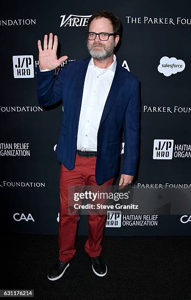 Actor Rainn Wilson attends the 6th Annual Sean Penn & Friends HAITI RISING Gala Benefiting J/P Haitian Relief Organization at Montage Beverly Hills...