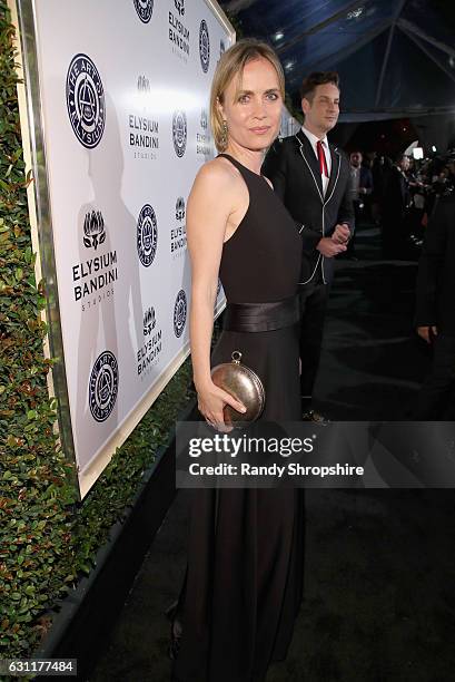 Actress Radha Mitchell attends The Art of Elysium presents Stevie Wonder's HEAVEN - Celebrating the 10th Anniversary at Red Studios on January 7,...