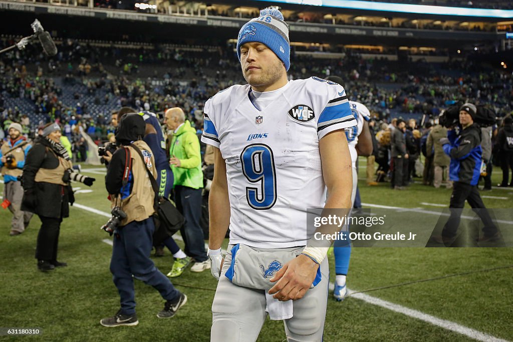 Wild Card Round - Detroit Lions v Seattle Seahawks