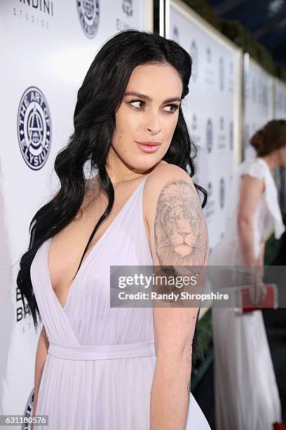 Rumer Willis attends The Art of Elysium presents Stevie Wonder's HEAVEN - Celebrating the 10th Anniversary at Red Studios on January 7, 2017 in Los...