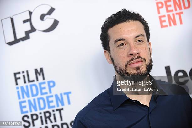 Director Ezra Edelman attends the 2017 Film Independent filmmaker grant and Spirit Award nominees brunch at BOA Steakhouse on January 7, 2017 in West...