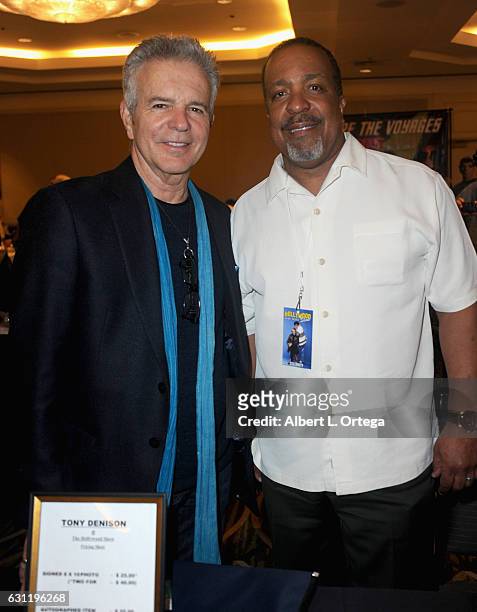 Actors Tony Denison and Robert Gosset attend The Hollywood Show held at The Westin Los Angeles Airport on January 7, 2017 in Los Angeles, California.