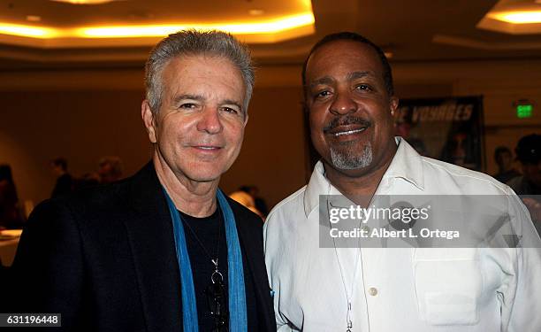 Actors Tony Denison and Robert Gosset attend The Hollywood Show held at The Westin Los Angeles Airport on January 7, 2017 in Los Angeles, California.