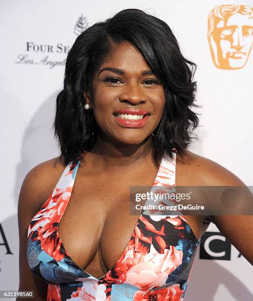 Actress Edwina Findley Dickerson arrives at The BAFTA Tea Party at Four Seasons Hotel Los Angeles at Beverly Hills on January 7, 2017 in Los Angeles,...