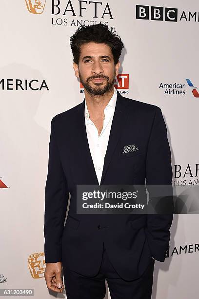 Raza Jaffrey attends The BAFTA Tea Party - Arrivals at Four Seasons Hotel Los Angeles at Beverly Hills on January 7, 2017 in Los Angeles, California.