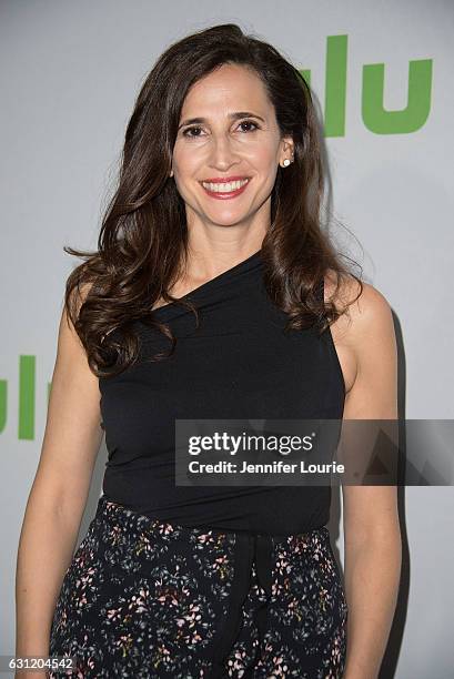 Actress Michaela Watkins attends the 2017 Hulu Winter TCA Tour at the Langham Hotel on January 7, 2017 in Pasadena, California.