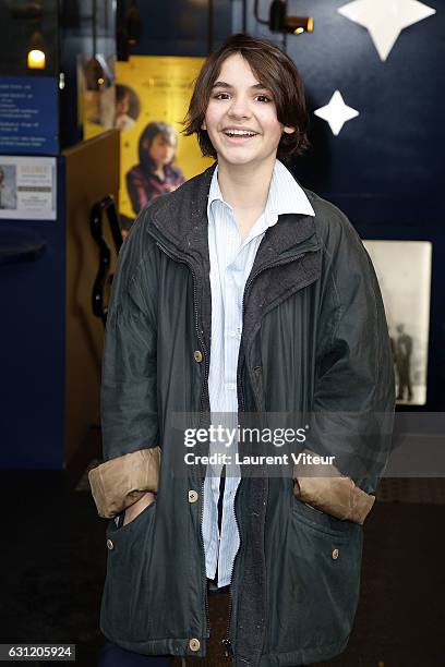 Actress Lena Magnien attends "Jamais Contente" Paris Premiere at Cinema Etoile Saint-Germain on January 8, 2017 in Paris, France.