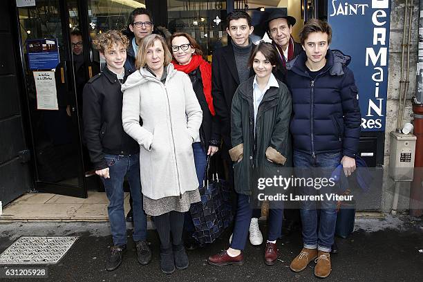 Actor Nathan Melloul, Producer Patrick Sobelman, Director Emilie Deleuze, Screener Marie Desplechin, Actor Mehdi Messaoudi, Actress Lena Magnien,...