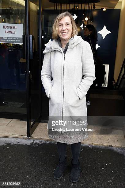 Director Emilie Deleuze attends "Jamais Contente" Paris Premiere at Cinema Etoile Saint-Germain on January 8, 2017 in Paris, France.