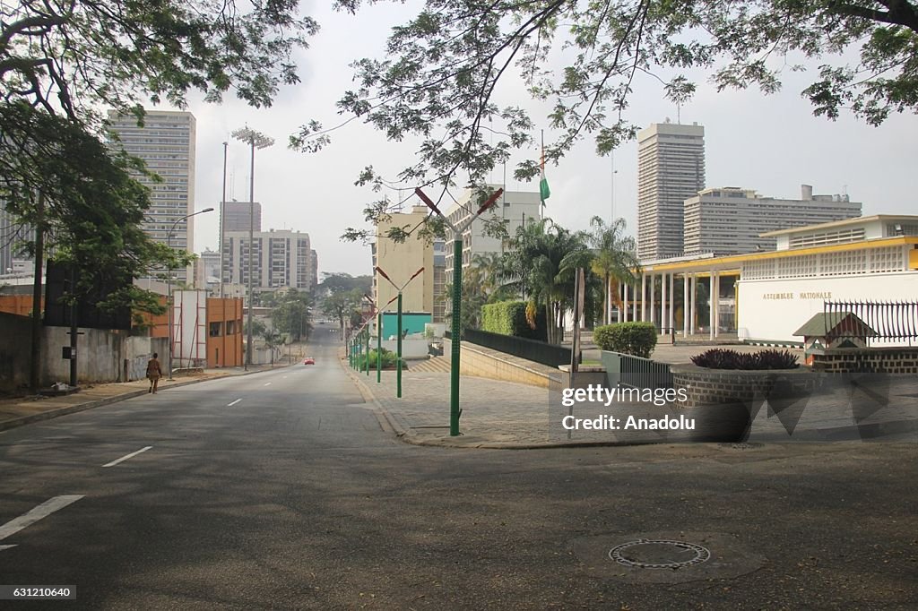 Streets of Abidjan calm after soldier mutiny