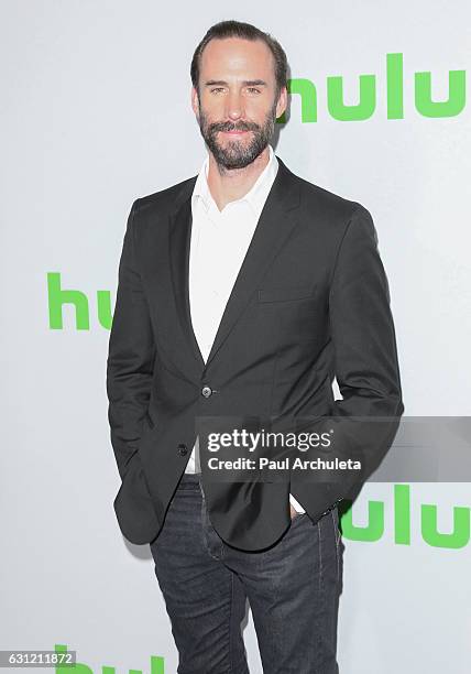 Actor Joseph Fiennes attends the Hulu TCA Winter Press Tour Day at Langham Hotel on January 7, 2017 in Pasadena, California.