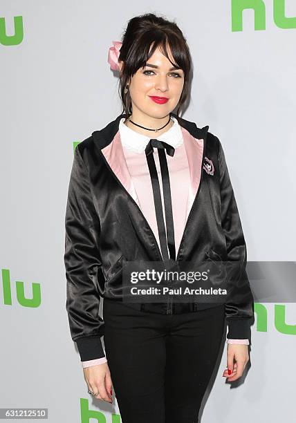 Actress Emily Barclay attends the Hulu TCA Winter Press Tour Day at Langham Hotel on January 7, 2017 in Pasadena, California.