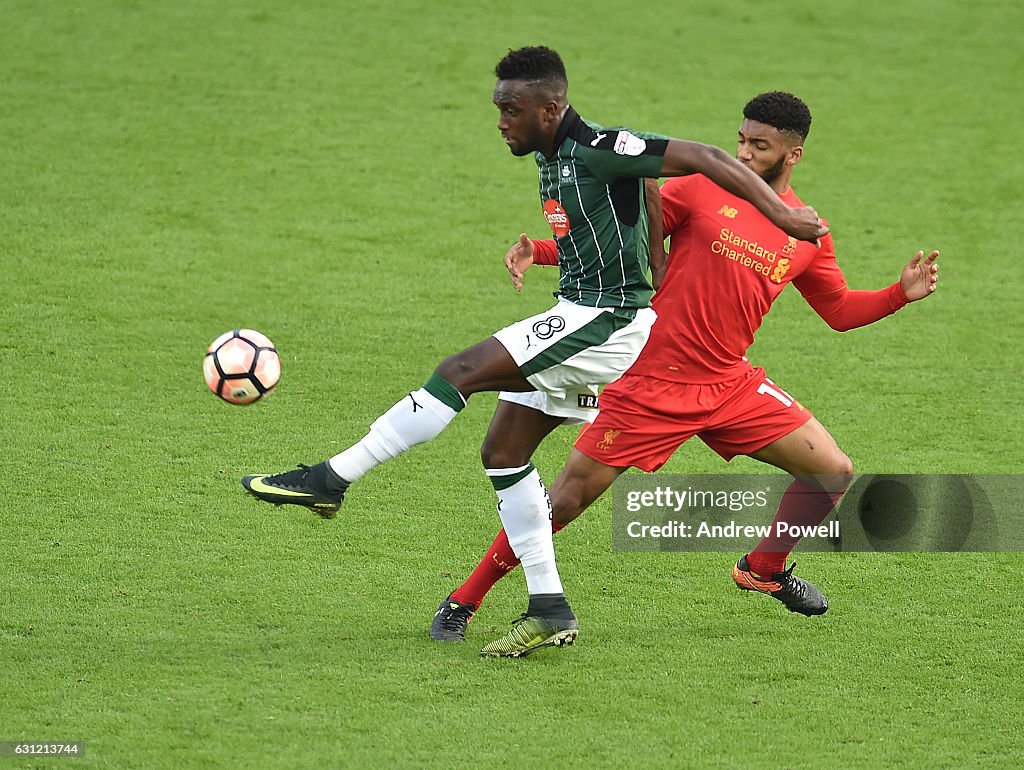 Liverpool v Plymouth Argyle - The Emirates FA Cup Third Round