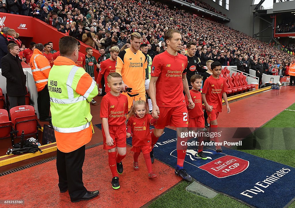 Liverpool v Plymouth Argyle - The Emirates FA Cup Third Round
