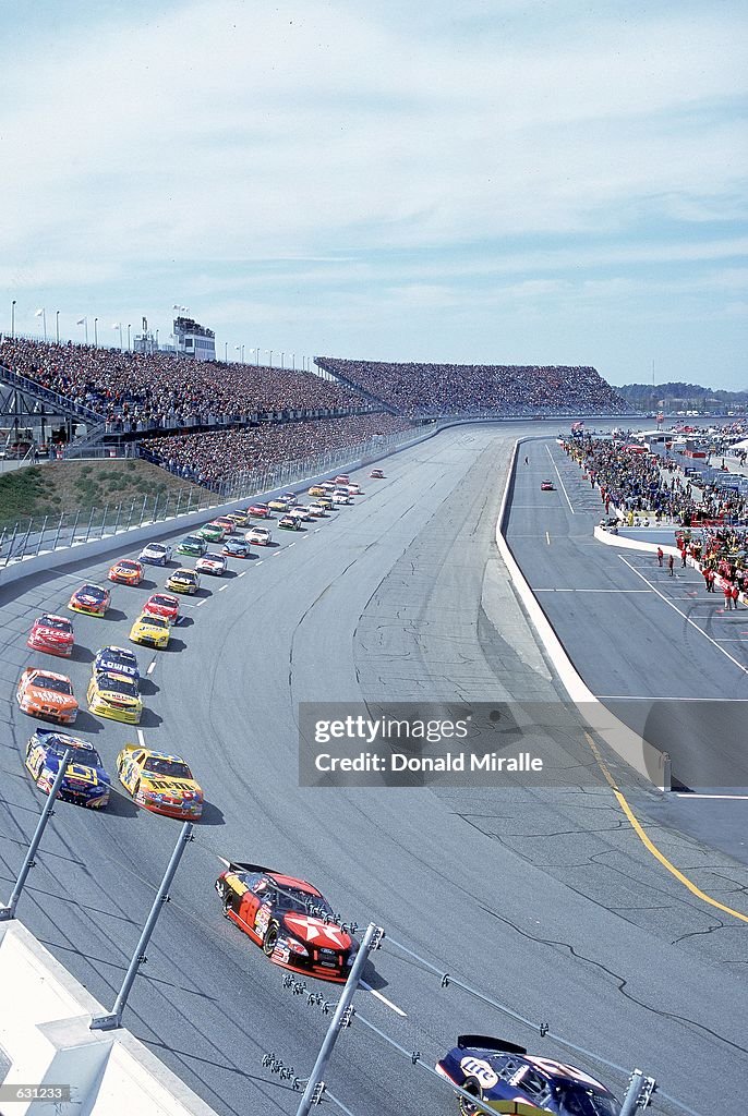 Getty Image Ricky Rudd Driver Ricky Rudd who drives Ford Taurus for Robert Yates Racing ...