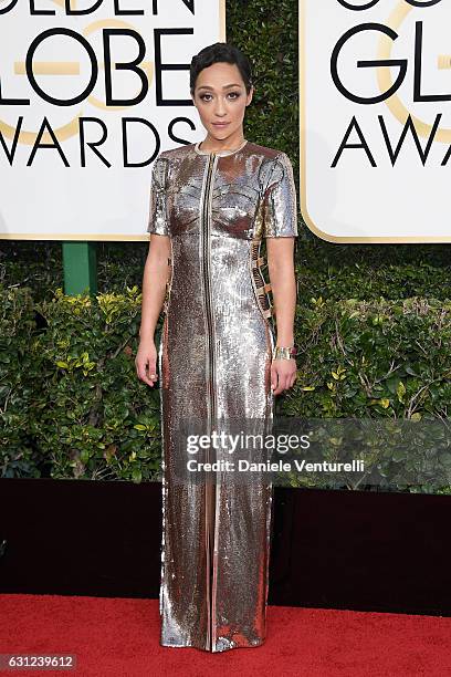 Ruth Negga attends the 74th Annual Golden Globe Awards at The Beverly Hilton Hotel on January 8, 2017 in Beverly Hills, California.