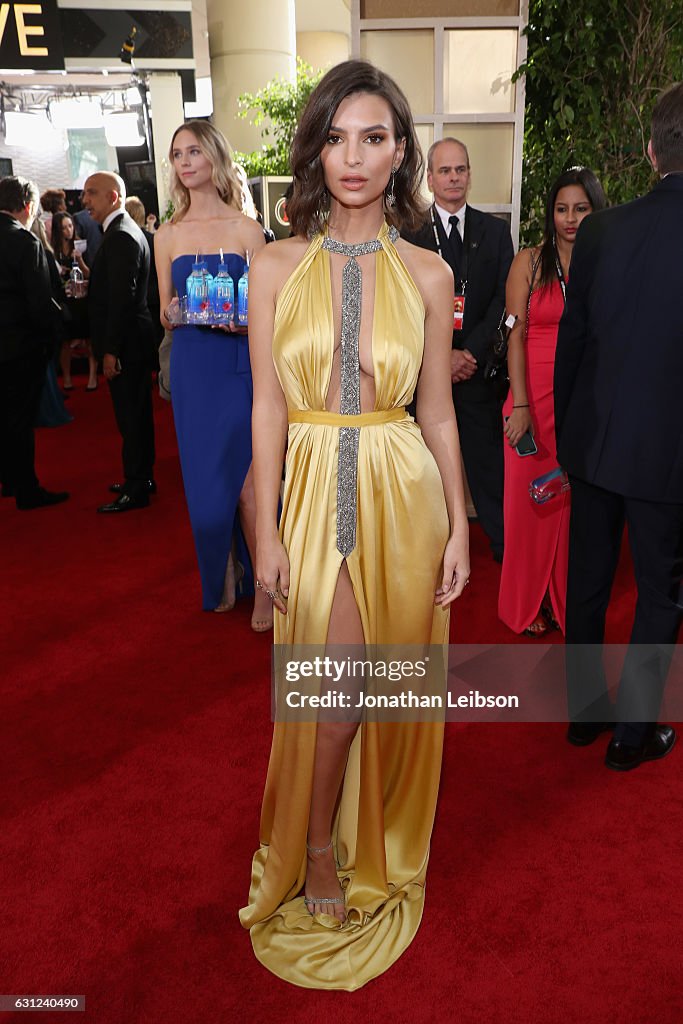 FIJI Water At The 74th Annual Golden Globe Awards