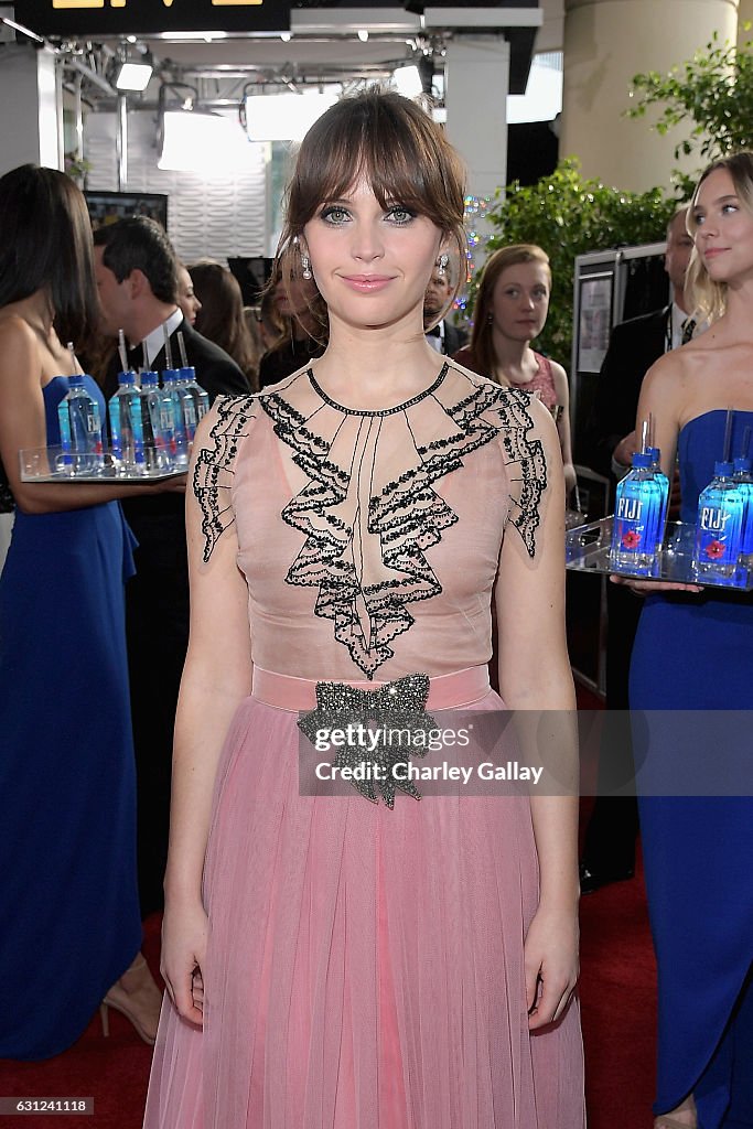 FIJI Water At The 74th Annual Golden Globe Awards