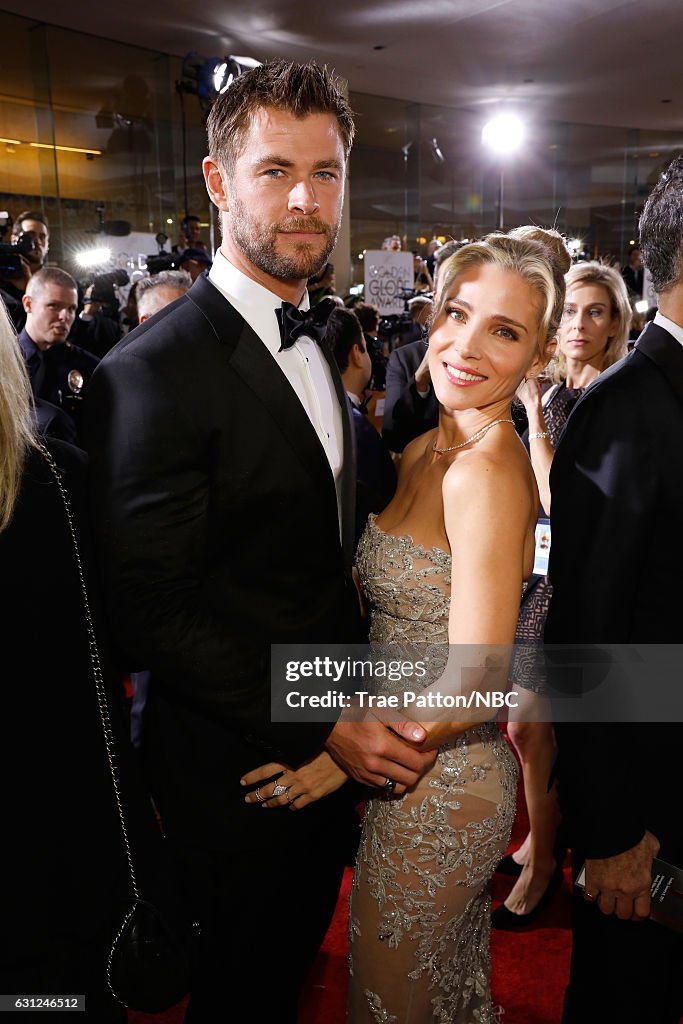 NBC's "74th Annual Golden Globe Awards" - Red Carpet Arrivals