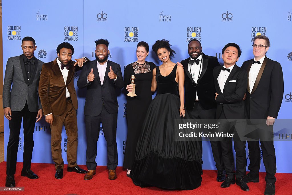 74th Annual Golden Globe Awards - Press Room