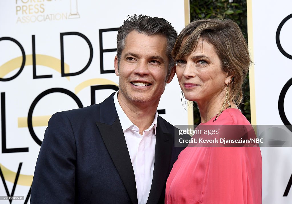 NBC's "74th Annual Golden Globe Awards" - Arrivals