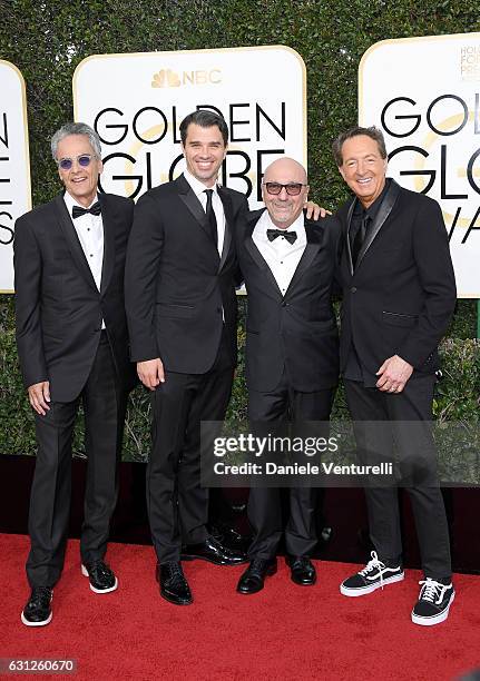 Of Dick Clark Productions Allen Shapiro, president of DC Media Michael Mahan, president of Hollywood Foreign Press Association Lorenzo Soria and EVP...