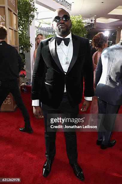 Brian Tyree Henry at the 74th annual Golden Globe Awards sponsored by FIJI Water at The Beverly Hilton Hotel on January 8, 2017 in Beverly Hills,...