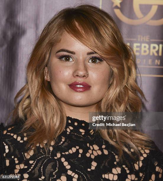 Debby Ryan attends The Celebrity Experience Winter 2017 With Debby Ryan And George Caceres on January 8, 2017 in Universal City, California.